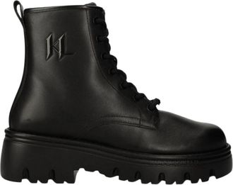 Karl Lagerfeld Lace-up Boots - Heren - Veterlaarzen - Zwart - 41 EU - Schoenen