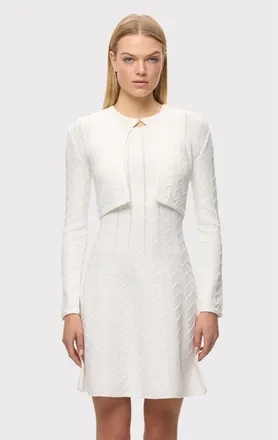 H&eacute;rve L&eacute;ger The Ellis Jacket in Alabaster at Nordstrom, Size Xx-Small