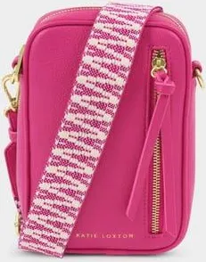 Katie Loxton Hallie Small Crossbody Bag in Fuschia at Nordstrom