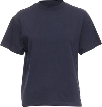 Jil Sander PLUS black 100% cotton crew neck logo tshirt set of 3 XS