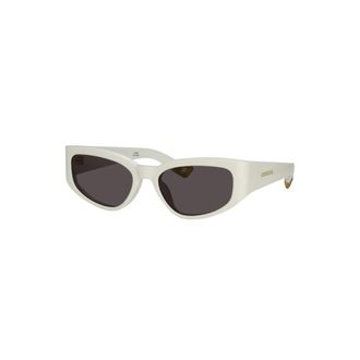 Jacquemus Accessoires, Heren, Wit, ONE Size, Gala Zonnebrillen