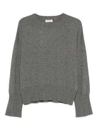 Soft Goat long-sleeve cre-neck knitwear - women - Cashmere - L - Grey