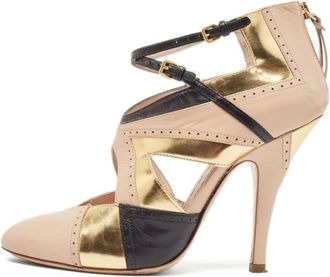 Miu Miu Pumps in pelle 115mm - Toni neutri