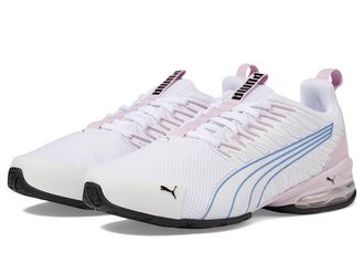 Puma Voltaic Evo Cross Training Shoes Womens Running Shoes Puma White/Blue Skies : 10.5 B - Medium, Synthetic/Textile