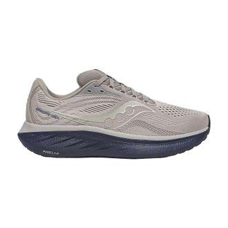 Saucony Mens Ride 18 Running Shoes In Dove/navy