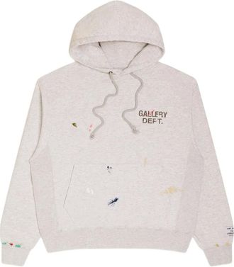 Gallery Dept. Hoodie met logoprint - Grijs