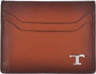 Tod's Wallets Cigar - Heren - Portefeuilles - Bruin - ONE Size - Leer - Accessoires