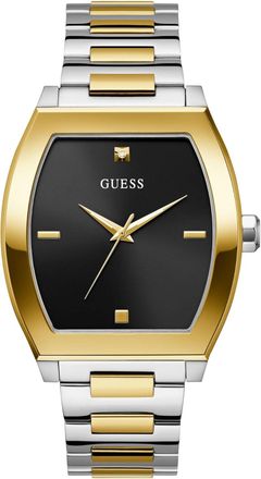 Guess Punctual Mens Multicolour Watch GW0847G1 - Silver & Gold Stainless Steel - One Size