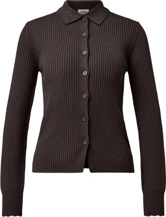 Drykorn Arhanya Cardigan - Dames - Vesten - Bruin - S - Wol - Truien & Vesten