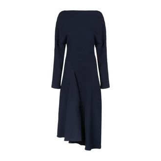 P.A.R.O.S.H. P.a.r.o.s.h., Kleedjes, Dames, Blauw, S, Blauwe Lange Jurk