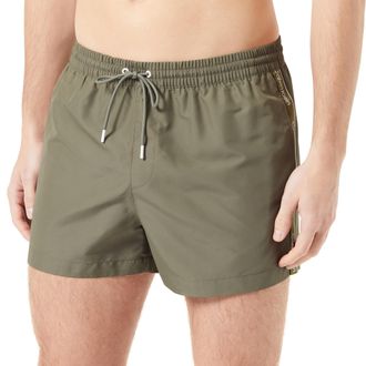 Calvin Klein Mens Short Drawstring, Battle Green, XL