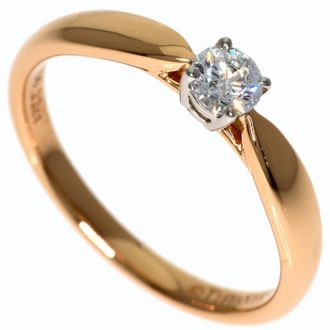 Tiffany & Co. Pink Gold (18K) Platinum 950 Band Ring (Pre-Owned)
