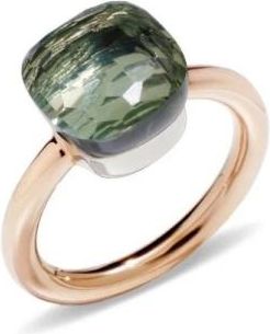 POMELLATO Klassieke Nudo Prasioliet Ring - Dames - Ringen - Geel - 55 MM - Accessoires