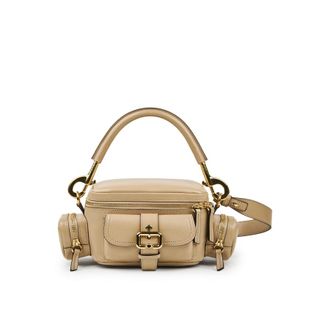 Chlo&eacute; Small Camera Bag In Shiny Leather
