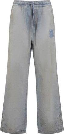 Amiri Relaxed Baggy Jean - Heren - Loose Fit Jeans - Blauw - XL - Katoen - Jeans