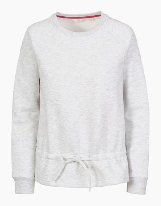 Trespass Womens Trespass Womens/Ladies Gretta Marl Round Neck Sweatshirt - Grey - Size: 22/20