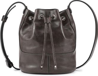 OLD TREND Crocus Leather Bucket Bag in Grey at Nordstrom Rack
