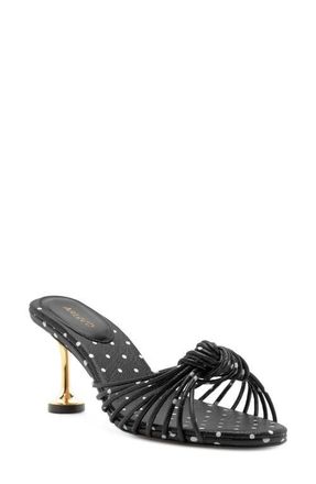 Arezzo Marley Strappy Sandal in Black at Nordstrom, Size 8.5