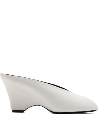 Khaite Sandali a punta aperta 75mm - Bianco