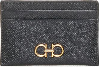 Ferragamo Gancini Kaarthouder - Dames - Portefeuilles - Zwart - ONE Size - Accessoires