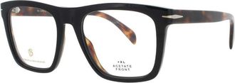 David Beckham Mens Tortoise Aviator Eyeglass Frames 7020