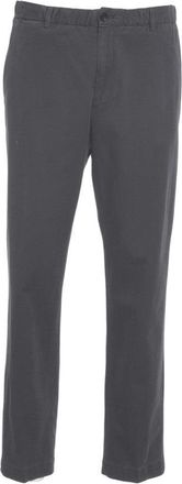 BRIGLIA 1949 Tailored Grey Chinos With Practical Pockets And Smooth Finish