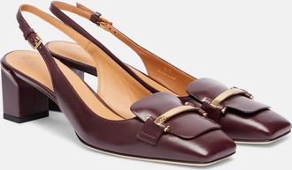 Tod's Pumps slingback Barretta 50 in pelle