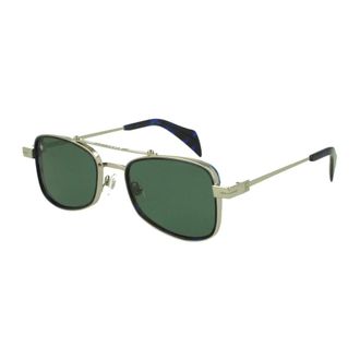 John Richmond Accessoires, Heren, Grijs, ONE Size, Metal Frame Zonnebril