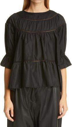 Merlette Sol Top in Black at Nordstrom, Size X-Small