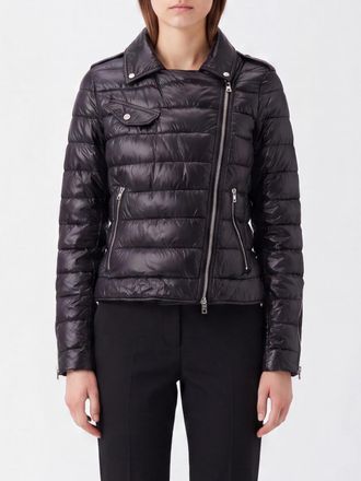 Herno Piumino biker corto in nylon ultra light con zip asimmetrica