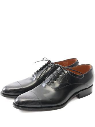 Dior leather Oxford shoes - men - Leather/Leather/Leather - 41 - Black