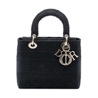 Dior Pre-owned Studded Leather Handbag - Dames - Pre-owned - Zwart - Maat: ONE Size Leer