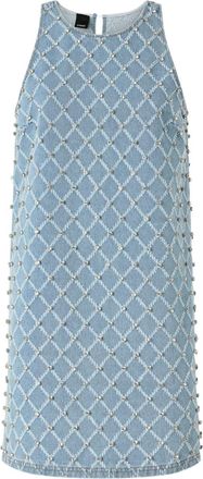 Pinko Abito corto con strass - Blu