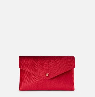 Elisabetta Franchi fluwelen schoudertas