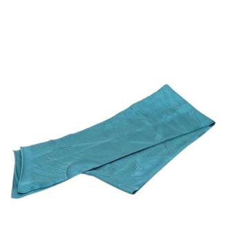 Herm&egrave;s Pre-owned Scarves, female, Blue, Size: ONE SIZE Pre-owned Twilly Scarf