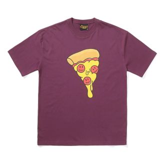 Drew House Pizza T-shirt Berry DR-FW21-122