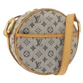 Louis Vuitton Pre-owned Cross Body Bags, female, Blue, Size: ONE SIZE Pre-owned Monogram Mini Canvas Shoulder Bag