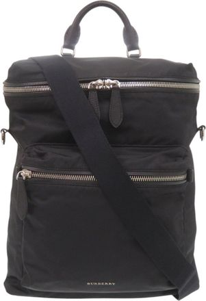 Burberry Black Nylon Backpack (Pre-Owned)