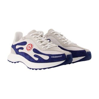 Casablanca Mens Stade Sneaker Navy Synthetic
