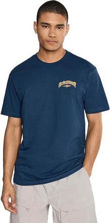 Quiksilver Diamond Arch Screen T-Shirts Mens T Shirt Dark Denim : SM, Cotton
