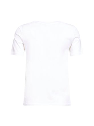 Chlo&eacute; Womens White Cotton Jersey Baby-Fit Logo T-Shirt T-Shirts & Jerseys