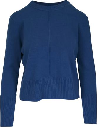 Kinross Cashmere Maglione girocollo - Blu