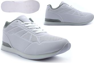 Generic Mens Lawn Bowl Trainers Mens Bowls Shoes Bowling Shoes Bowling Trainers Lawn Bowls Shoe Garden Bowl Shoe Lightweight Trainer Lace Up Sizes 6-12 White/