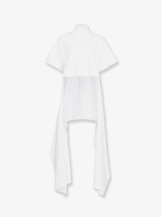 Alaia T-Shirt Asym in misto cotone - ALAIA - gender_Woman