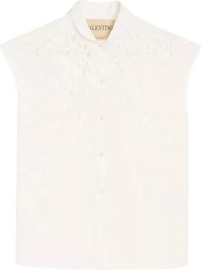 Valentino Shirt VAL E26 - Dames - Overhemden - Wit - L - Overhemden