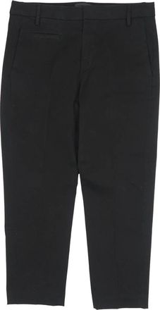 Dondup Cropped Broek - Dames - Vrijetijds broeken - Zwart - M - Broeken