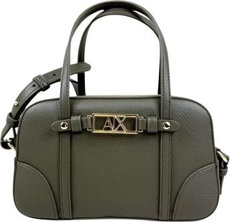 A|X Armani Exchange Polly Bauletto S - Dames - Handtassen - Groen - ONE Size - Tassen