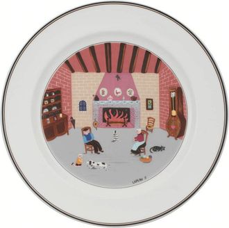 Villeroy & Boch Design Naif Dinner Plate: By the Fireside