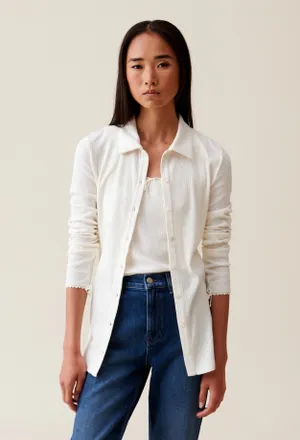 Claudie Pierlot Top col chemise