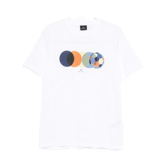 Paul Smith Heren, Tops, Wit, Maat: 2XL